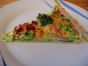 Brokkoli-Schinken-Quiche