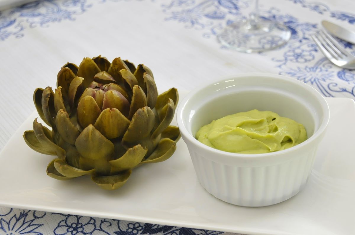 Artischockenherz mit Avocado-Dip – Koch-Wiki