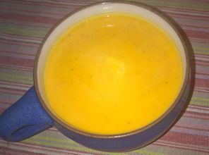 Kürbissuppe mit Orange und Ingwer