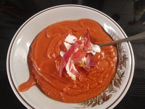 Salmorejo andalúz