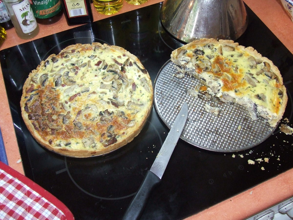 Quiche mit Waldpilzen und Appenzeller – Koch-Wiki