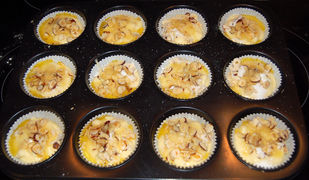 die Muffins vor dem Backen