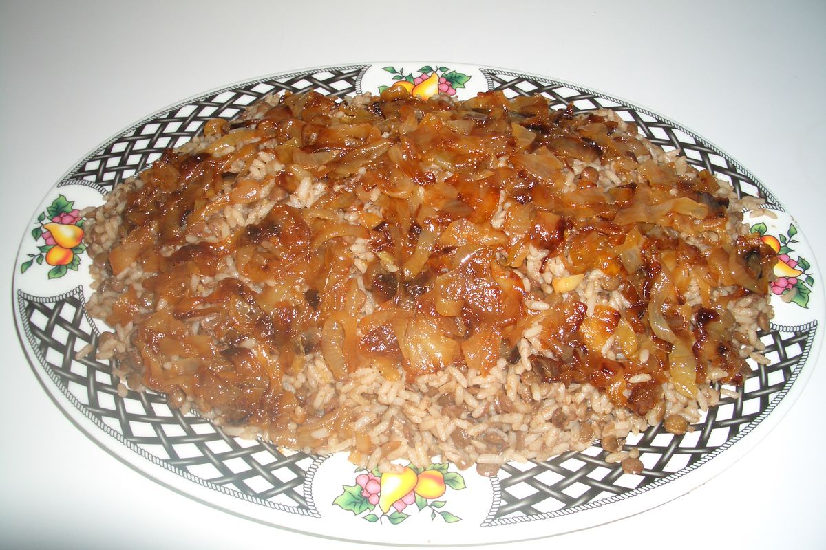 Mujaddara (Linsen mit Reis) – Koch-Wiki