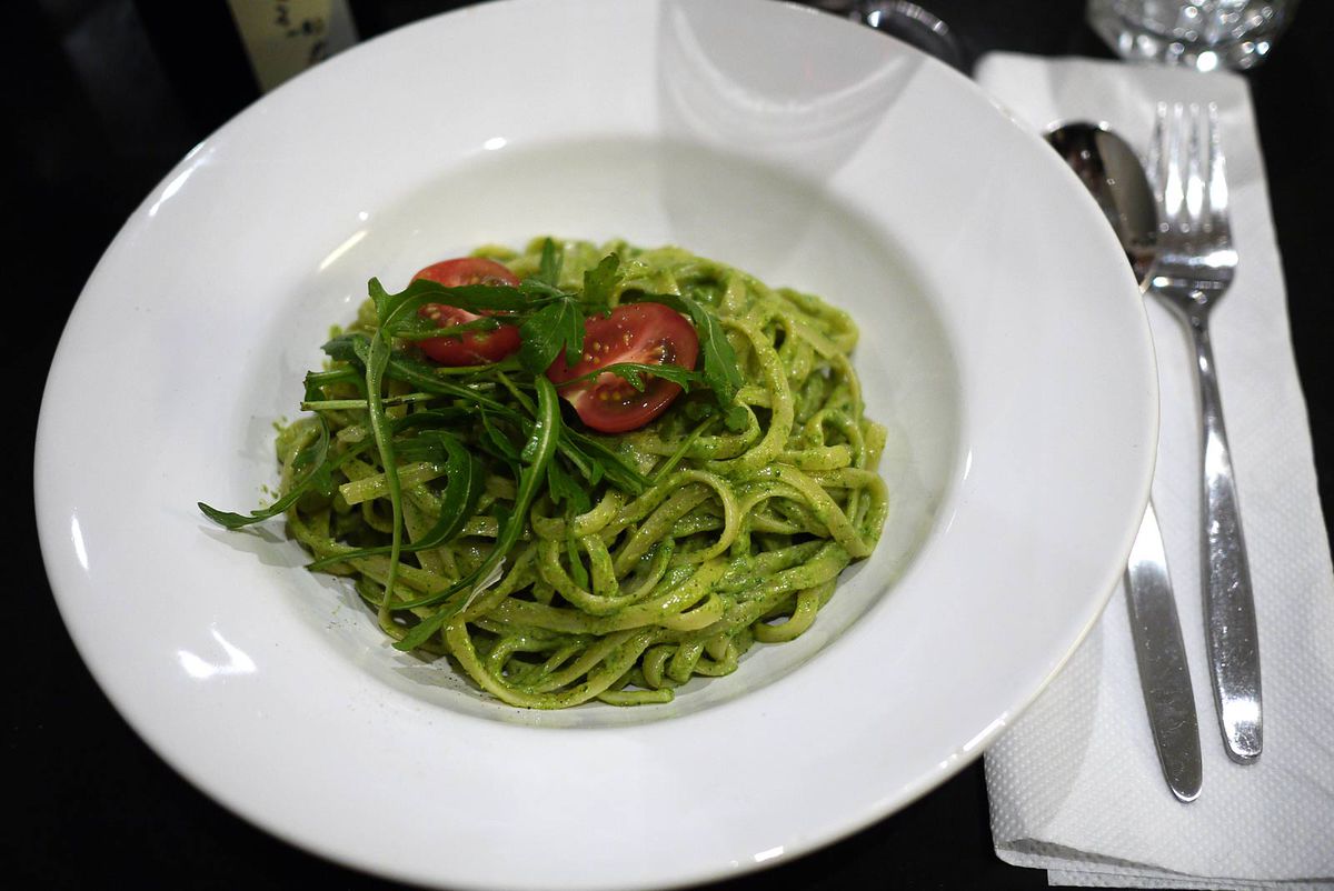 Rucola-Pesto mit Cashewkernen – Koch-Wiki
