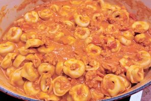 Veggie-Tortellini-Topf