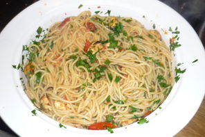 Spaghetti mit Miesmuscheln