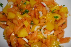 Mango-Papaya-Salsa