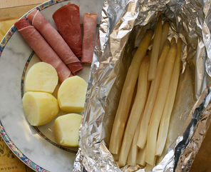 Spargel aus dem Backofen