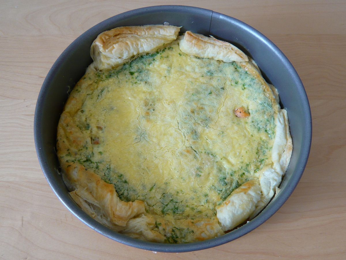 Quiche mit Räucherlachs – Koch-Wiki