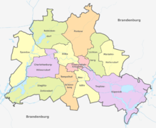 Berlin, administrative divisions (+districts -boroughs -pop) - de - colored.svg