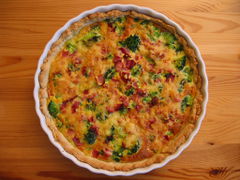 Broccoli-Schinken-Quiche