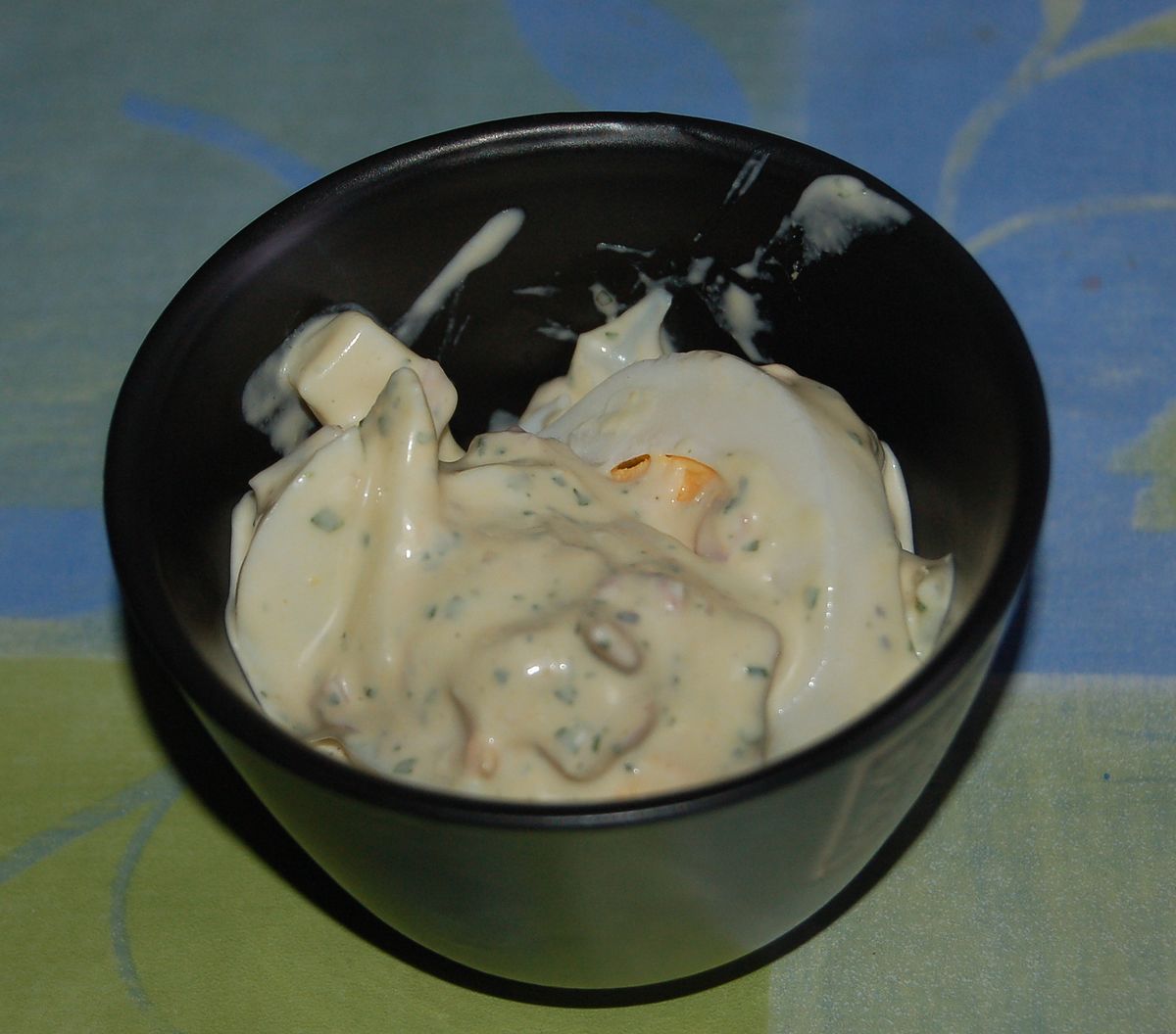 Eiersalat mit Champignons und Kochschinken – Koch-Wiki