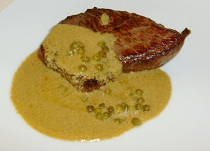 Pfefferrahmsteak