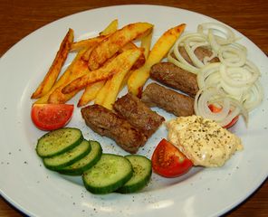 Pommes Frites aus dem Backofen