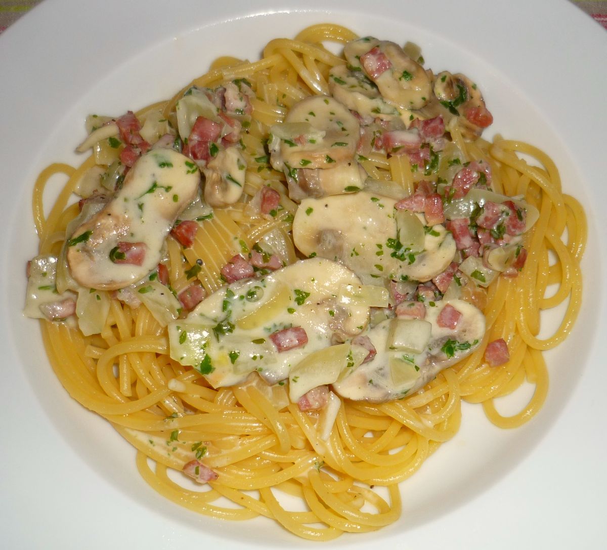Pasta alla boscaiola - Koch-Wiki