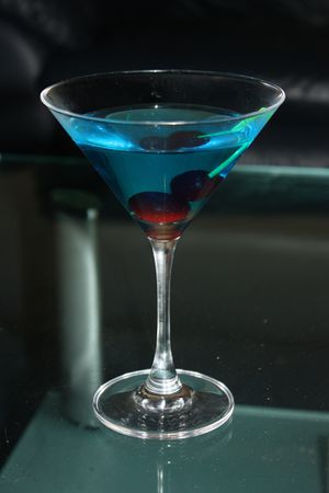 Sapphire Martini