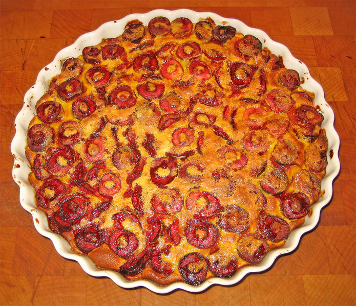 Datei:Clafoutis di ciliegie, June 2008.jpg