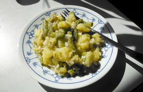 Grüne-Bohnen-Salat