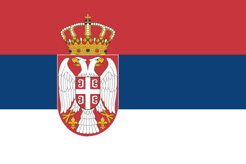 Datei:Flag of Serbia.svg